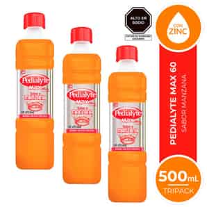 Pack 03 Pedialyte Max Manzana