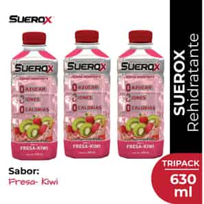Pack 03 Suerox Fresa - Kiwi