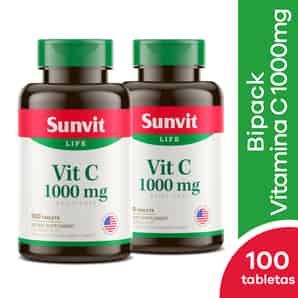 Pack Sunvit Vit C 1000mg Tableta