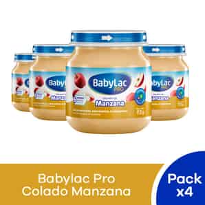 Pack 04 Babylac Pro Colado Manzana