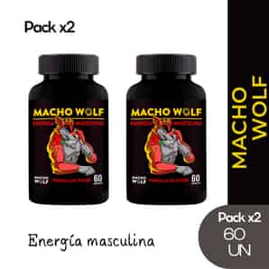 Pack 02 Macho Wolf  MW Cápsula
