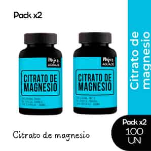 Pack 02 Citrato de Magnesio Mujer Aguaje