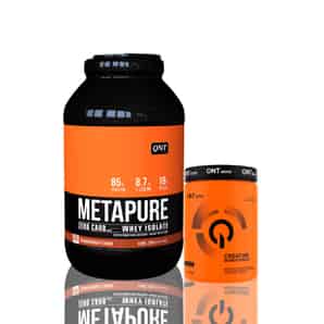 Pack Metapure QNT Whey Isolate Chocolate 2KG + Creatina Monohidratada QNT 300GR