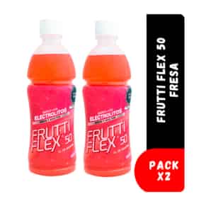 Pack 02 Bebida con Electrolitos Fruttiflex Sabor Fresa