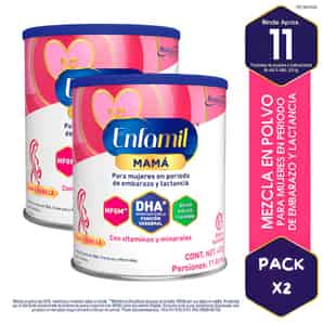 Pack 02 Enfamil Mamá para Mujeres en Periodo de Embarazo y Lactancia
