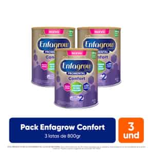 Pack 03 Enfagrow Premium Promental Confort 2
