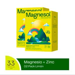 Pack x2 Magnesol Polvo Limón