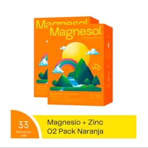 Pack x2 Magnesol Polvo Naranja
