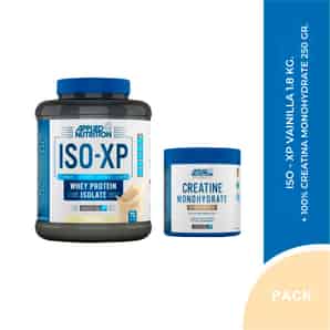 Pack Applied Nutrition Iso XP Vainilla + Creatine Monohydrate