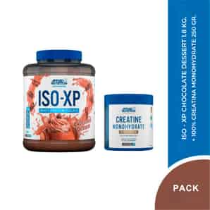 Pack Applied Nutrition Iso XP Chocolate Dessert + Creatine Monohydrate