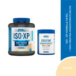 Pack Applied Nutrition Iso XP Vainilla + Creatine Monohydrate