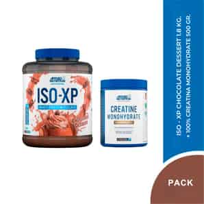 Pack Applied Nutrition Iso XP Chocolate Dessert + Creatine Monohydrate