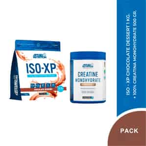 Pack Iso XP Chocolate 1KG + Creatina Applied Nutrition 500GR