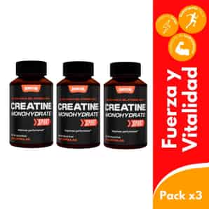 Pack 03 Demolitor Creatina Con Maca