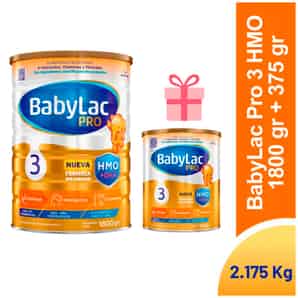 Pack Babylac Pro 3 HMO +DHA 1800GR + 375GR
