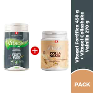 Pack Vitagel Fortiflex + Collashake Vainilla