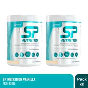 Pack 02 Whey Proteína en Polvo SP Nutrition Sabor Vainilla