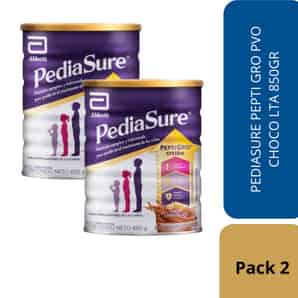 Pack 2 Pediasure Pepti Gro Chocolate