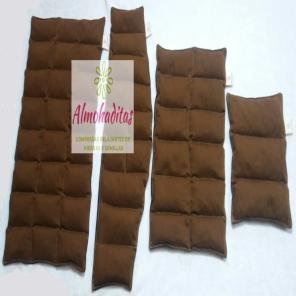 Pack 4 Compresas Terapéuticas de Semillas Color Marrón