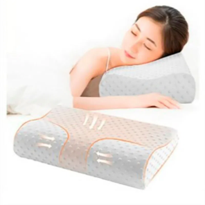 Almohada Viscoelastica Gel para dormir boca abajo PERUMASSAGE