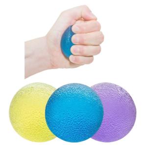 Pelota antiestrés portátil para apretar, pelota para aliviar el estrés,  fortalece el ejercicio de mano y