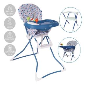 Silla de Comer Evezo Badala 628 Azul