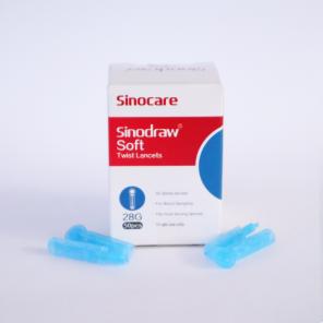 Lanceta para Glucosa Sinocare - Caja 50 UN