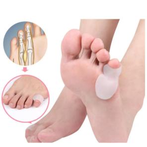 Corrector Ortopédico de Silicona para Pies Separador de Dedo Pequeño