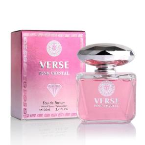 Verse Pink Crystal Eau De Parfum para Mujer con Notas de Salida de Granada y Yuzu