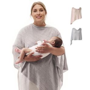 Momcozy funda de lactancia transpirable | Plus Size  - Gris Claro