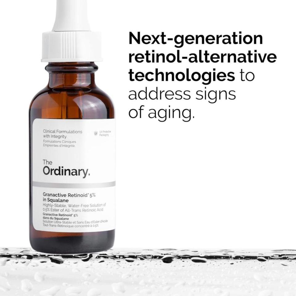 The Ordinary retinoide Granactive 5% en Escualano antiedad avanzado ...