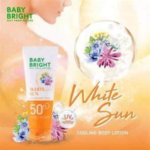 BLOQUEADOR CORPORAL LOCION SPF50 PA+++ BABY BRIGHT 160ML