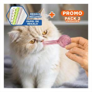 Pack2 Tratamiento Antipulga 2 ml Para Gato Knino Rapida Accion y Seguro Y+Papel Regalo